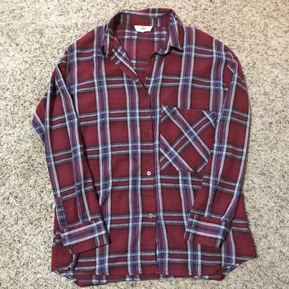 Women’s Entro Plaid shirt
